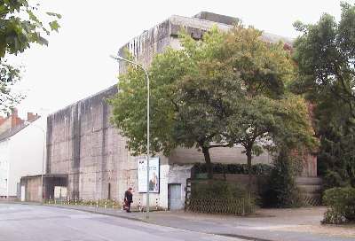 Das Clubheim, ein Bunker am Moritzplatz